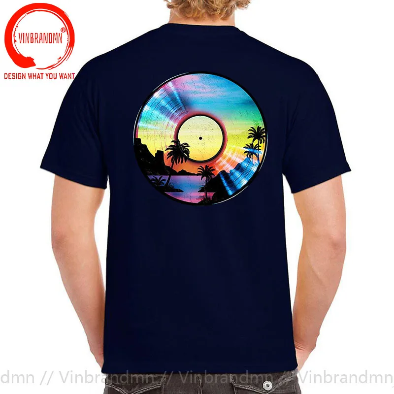 Ретро NOSTALGIC SOUND OF SUMMER футболка мужская винтажная виниловая музыкальная новая