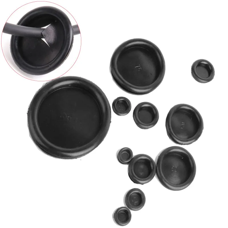 Черная резиновая прокладка, односторонняя защита, резиновые прокладки, кольцо без запаха для защиты детской проволоки, 1/2/5/10/20 шт.