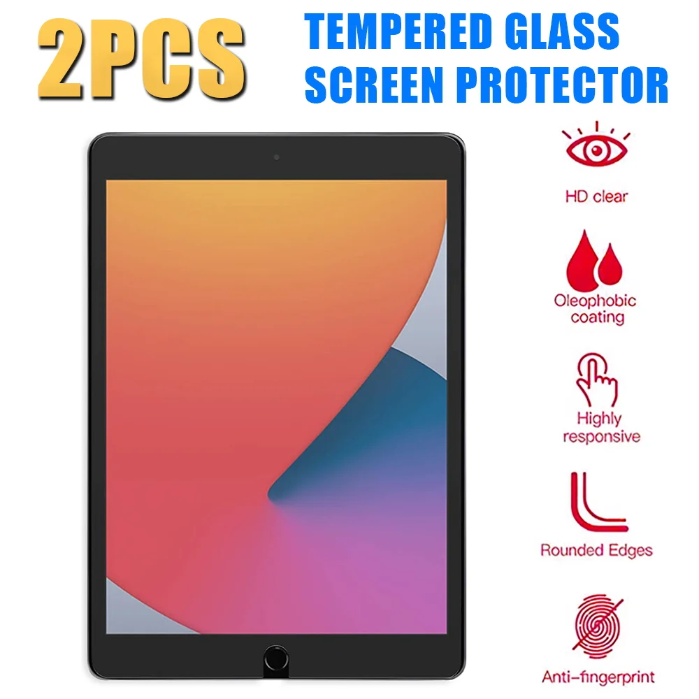 

2Pcs Tempered Glass for IPad Pro 10.5 A1701 A1709 A1852 Tablet 9H Screen Protector Cover Full Coverage Screen for IPad Pro 10.5