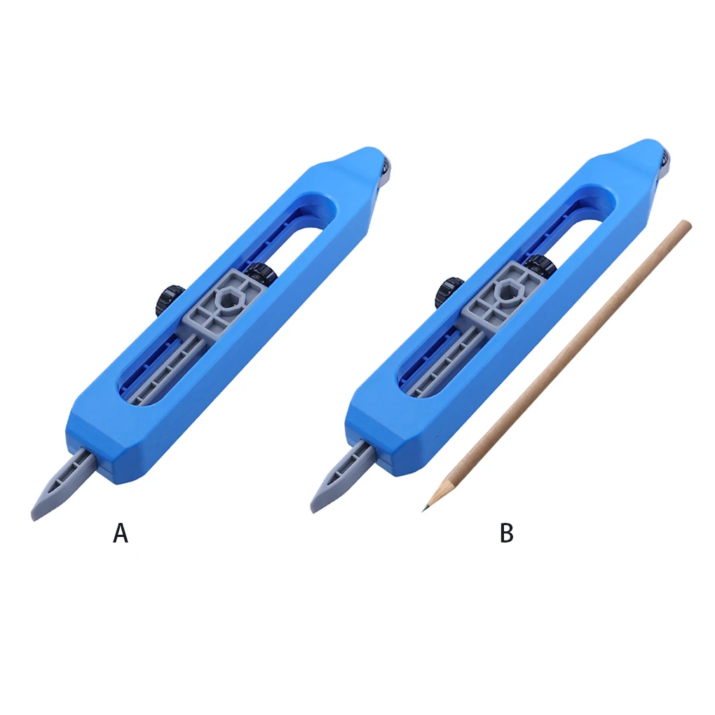 

Profile Scribing Ruler Measuring Scribe Gauge Measurement Tool with Pencil