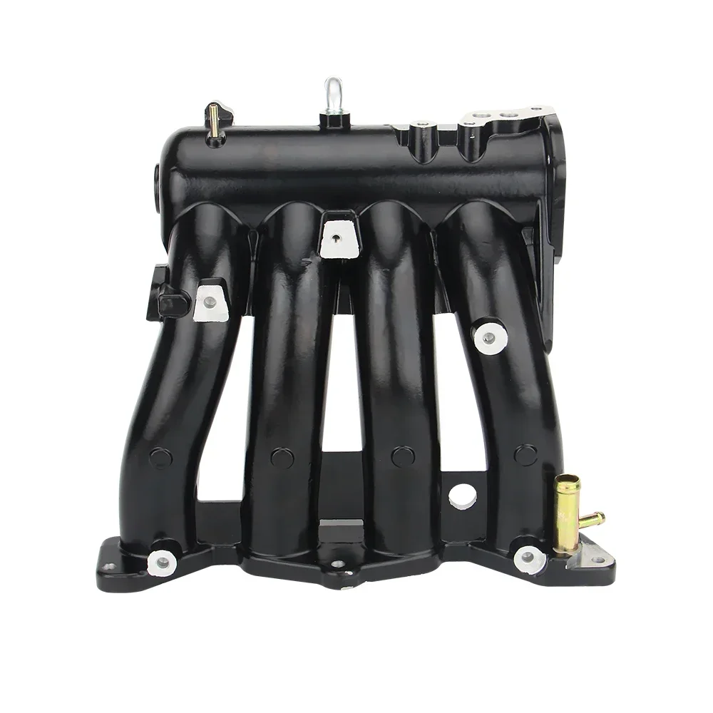 Алюминиевый впускной коллектор черный серебристый подходит для Honda Civic D15 D16 D Series