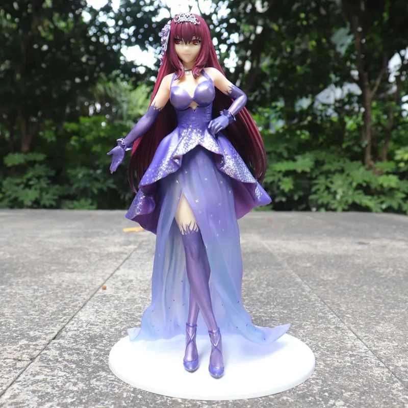

Anime Fate/Grand Order Scáthach Heroes Ceremonial Dress Beauty PVC Action Figure Collectible Model Toy 26cm