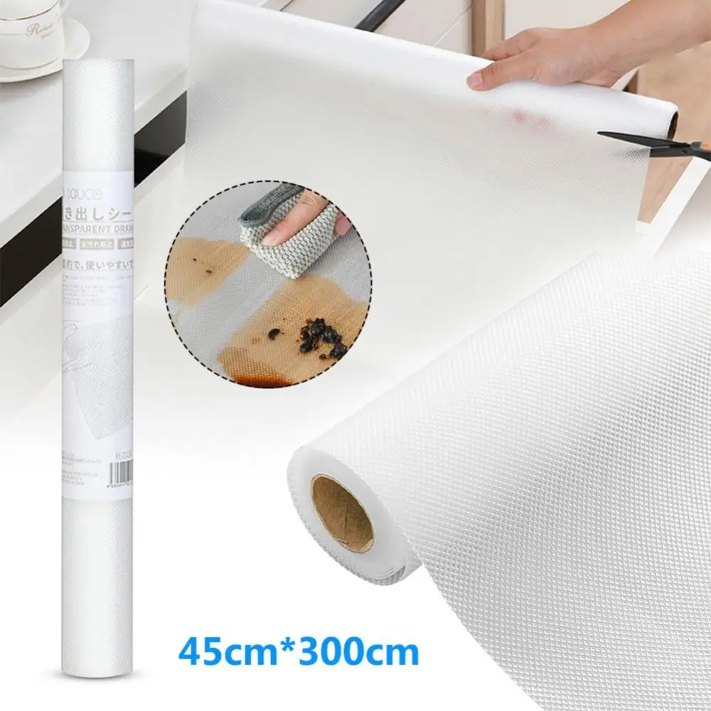 

Водонепроницаемая подкладка для полки, выдвижного ящика, нескользящий чехол для шкафа, коврик, коврик для холодильника, скатерть, влагостой...