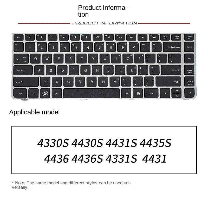 Замените подходит для клавиатуры HP Probook 4330S 4430S 4431S 4435 4436 4331S lapForp