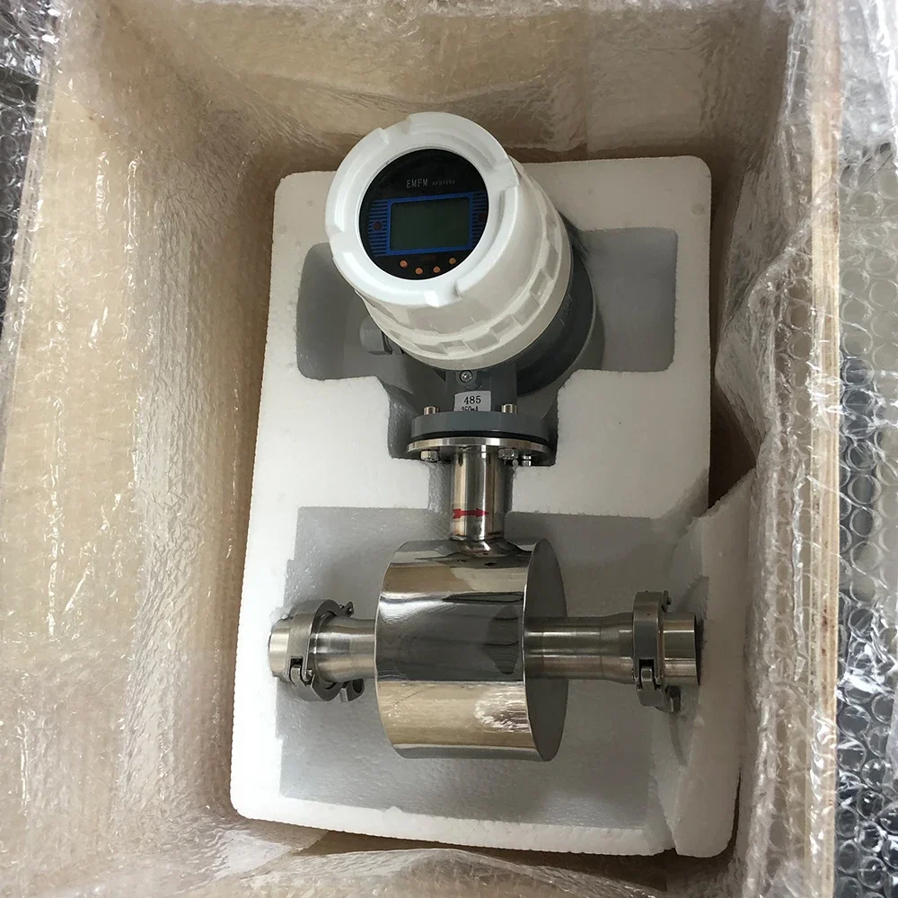 Тройной зажим dn40 316 дюйма RS485 измеритель расхода пива молока воды