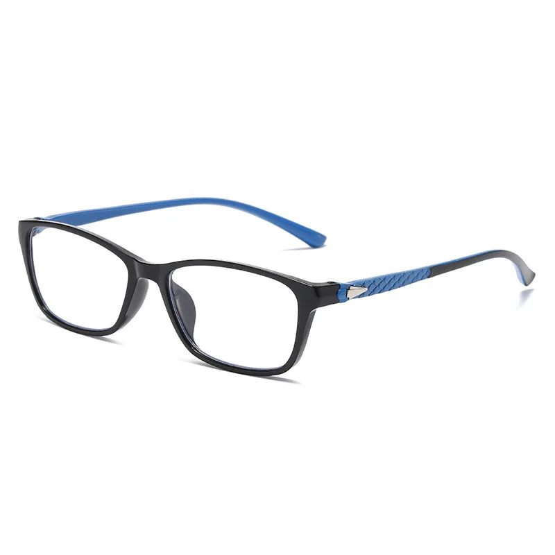 

Ультралегкие очки для чтения в квадратной оправе с защитой от синего света, для мужчин и женщин, очки для дальнозоркости унисекс