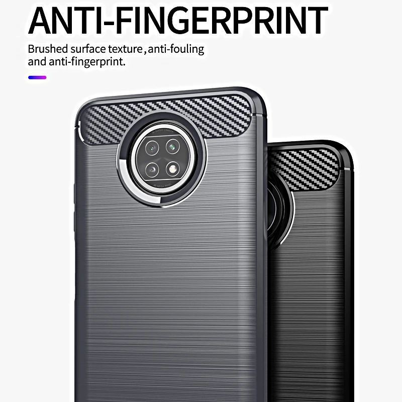 Чехол из углеродного волокна для Xiaomi Redmi Note 11 11S 10 10S 9T 10T 5G 9 Pro 9S 8 8T 9A 9C Poco F3 X3 NFC |