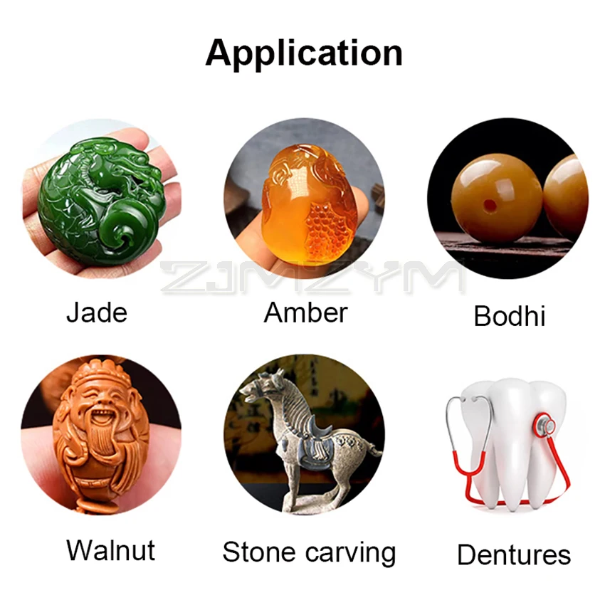 50 000RPM High Quality Micromotor Equipamento by Foot Pedal Non-Carbon Brushless Dentista Tooth Jewelry Polishing Lab Drill