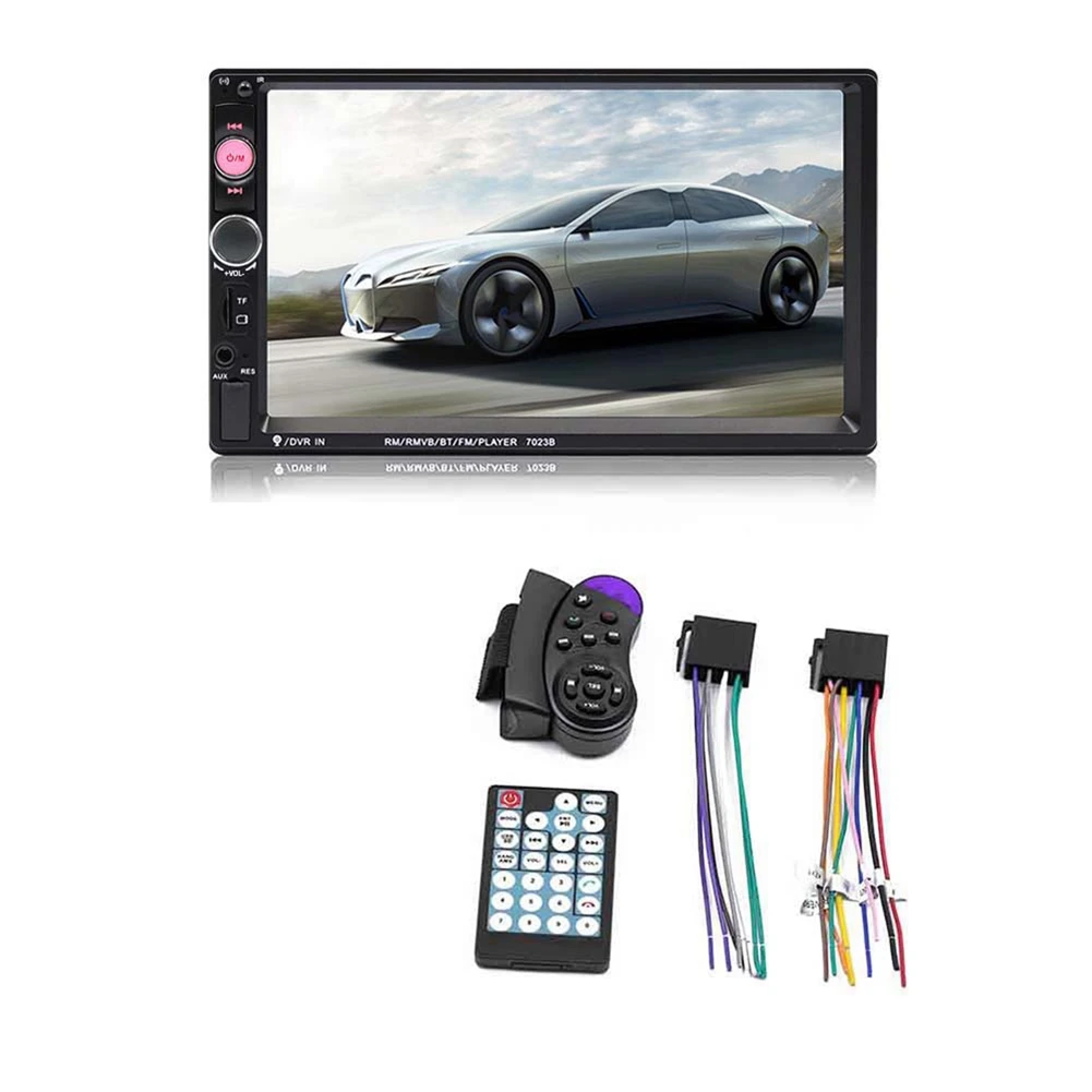 

Car Player HD Mp4 Plug-in Card Display Full Touch Capacitive Screen 7023 Car Player 7 Inch MP5 Universal