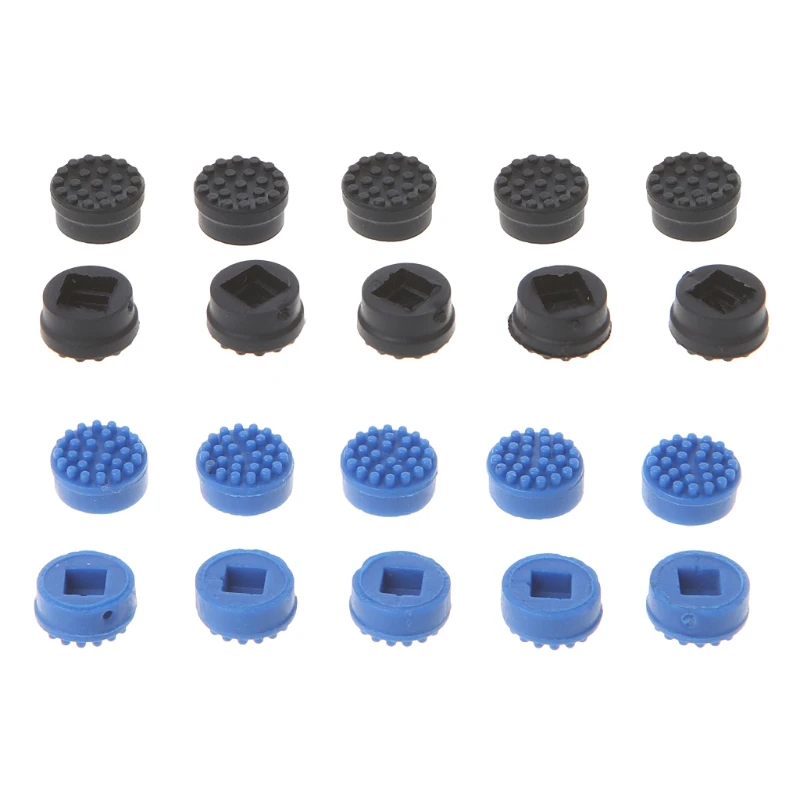 

Trackpoint Cap 10pc Super Low TrackPoint Black/Blue Cap for HP Laptop Keyboard