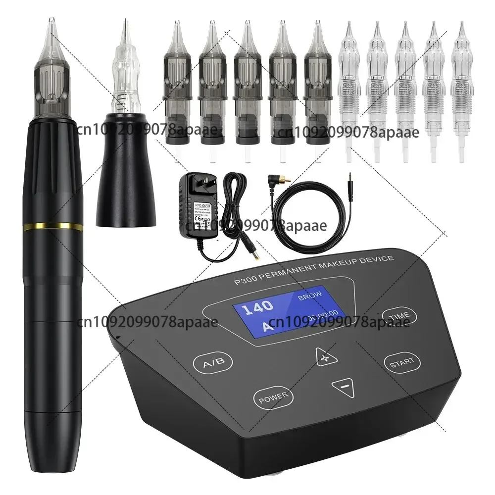 Профессиональный набор машин для татуировки P300 2-головочная микро-машинка с