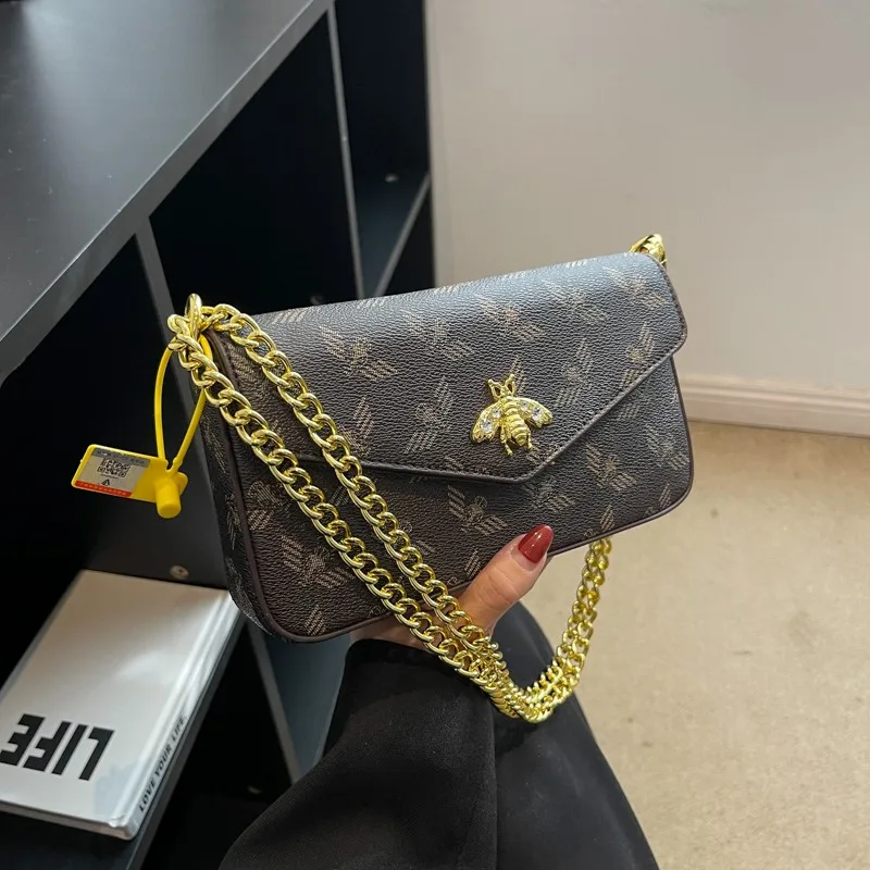 2023 New Fashion Women Bag Over The Shoulder Small Flap Crossbody Bags Exquisite Bag Female Designer Casual Messenger Bag