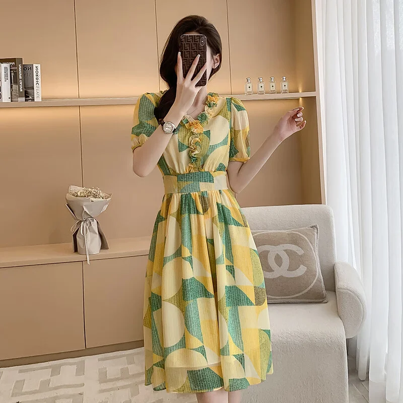 High end women's dress 2023 summer new style temperament skirt fashion high quality 92640