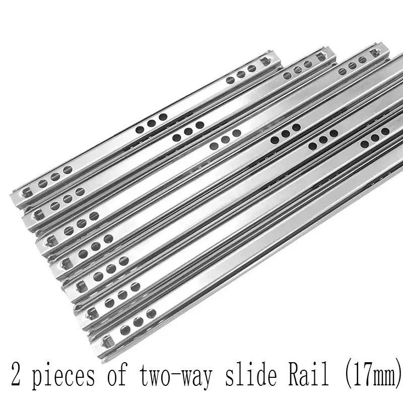 Drawer Steel Ball Slide Heavy Duty 10-15kg Fully Extension M