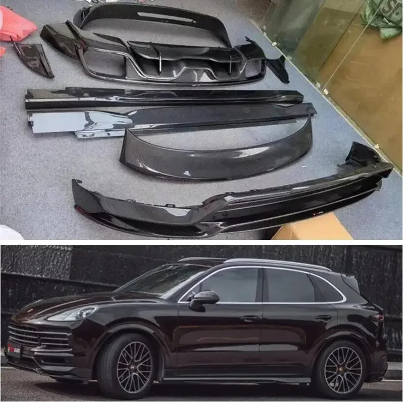 СПОЙЛЕР ЗАДНЕГО БАГАЖНИКА УГЛЕВОГО ВОЛОКНА ПЕРЕДНЯЯ ГУБКА ЗАДНИЙ БАМПЕР