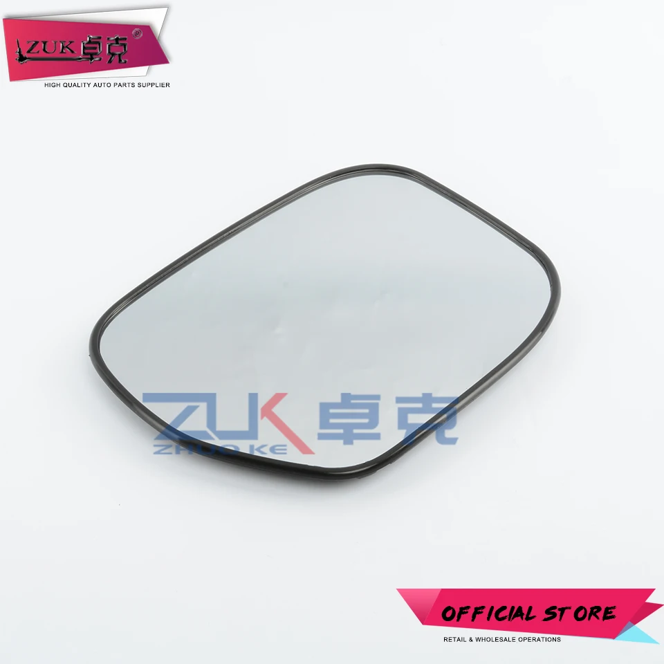 Фото Зеркальный элемент (стекло) наружного зеркала ZUK для HONDA CITY 2009-2014 (GM2, GM3, TM0) без подогрева №2