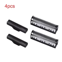 all new kemei km 1102 4pcs hair clipper trimmer shaver replacable knife heads knife head covers