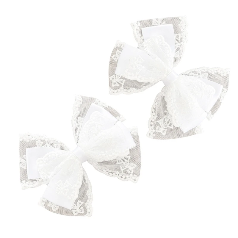 Многослойная лента с бантом заколка для волос косы шпилька девочек кемпинговой