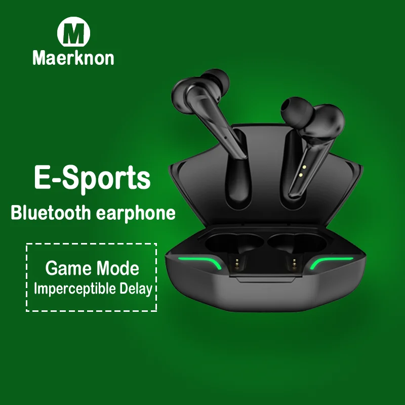 TWS G11 Game Headset Bluetooth Earphones Wireless Headphones With Noise Reduction Dual Mode Headset For E-Sports Games Music