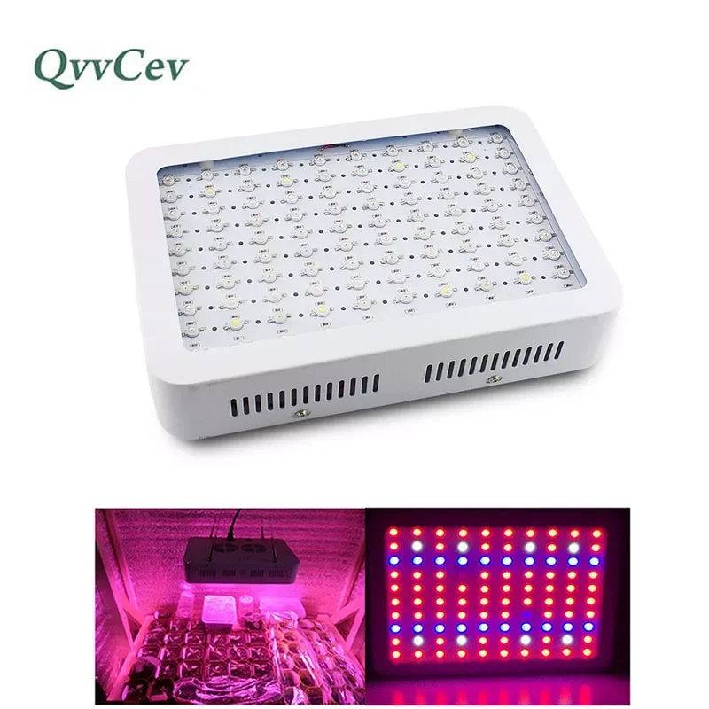 

1000W 100leds Led grow light Full Spectrum plant growing lighting Double Chip For hydroponics indoor flower vegetable greenhouse