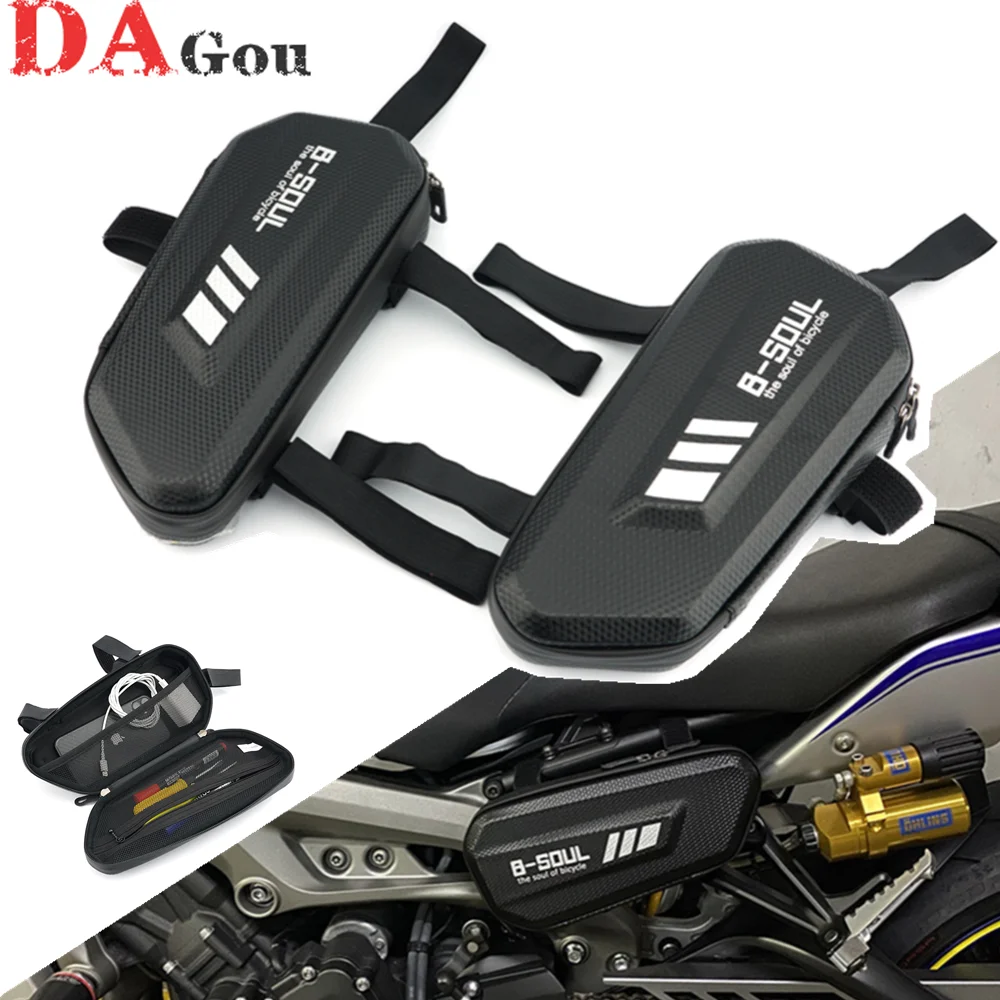 

For Yamaha TRACER 900GT FJR 1300 / TDM 900 Tracer 900 GT XSR 700/900 Motorcycle side bag modification waterproof triangle bag