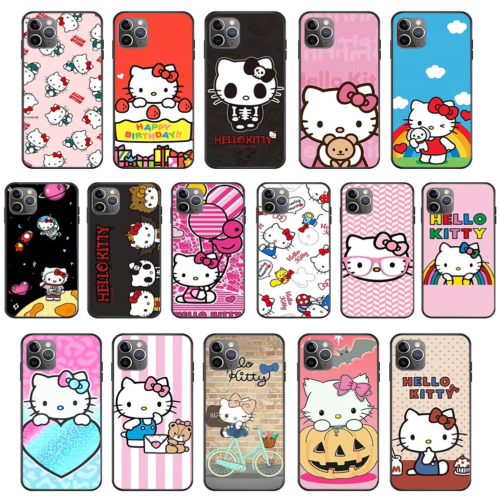 

KK-21 Kitty Silicone Case For Samsung A10 A10S A20 A20S A30 A30S A50 A50S A70 A70S A03 A03S A9 Core