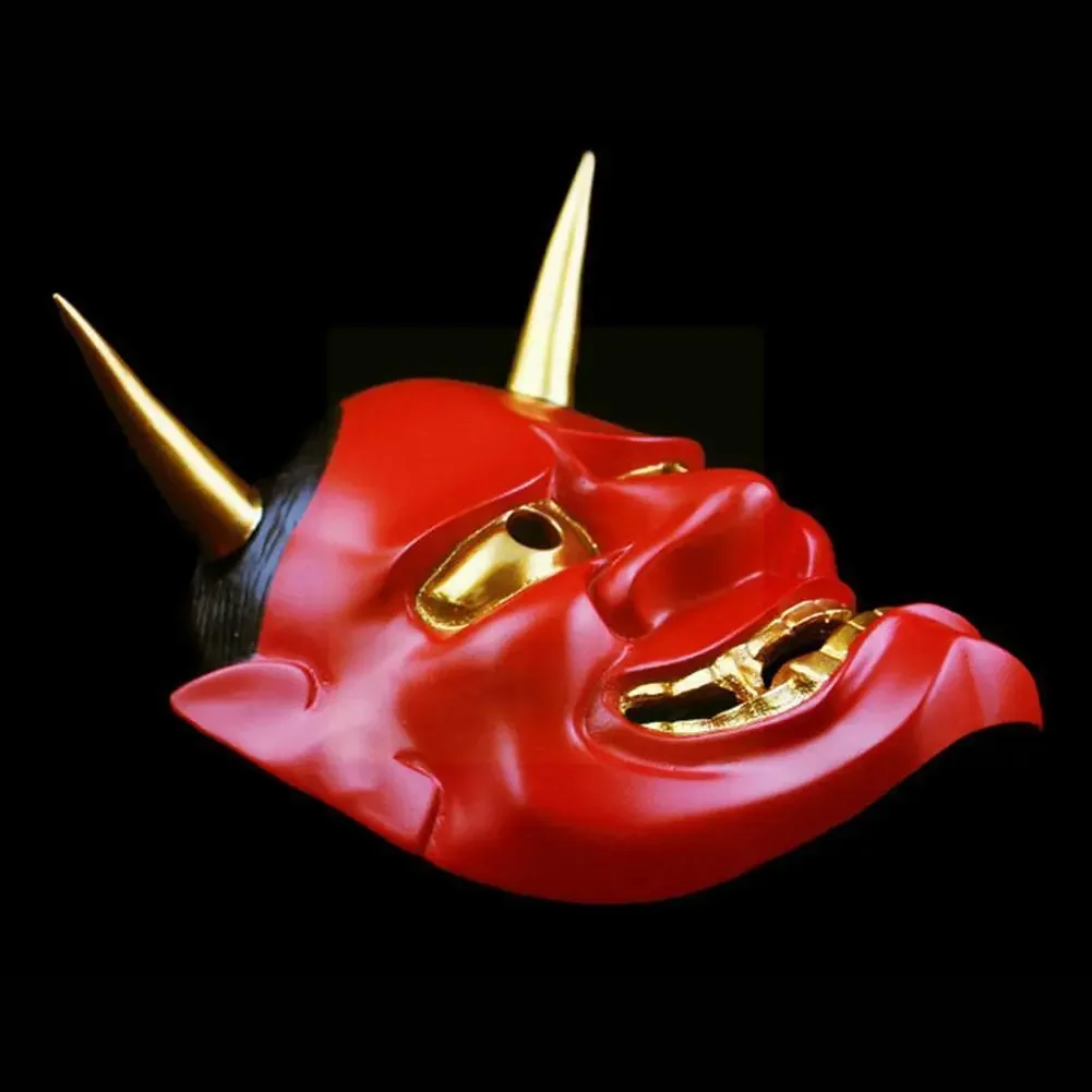 

NEW Collective Decorative Resin Japanese Helmet Buddhism Prajna Scary Ghost Masquerade Prajna L4x3