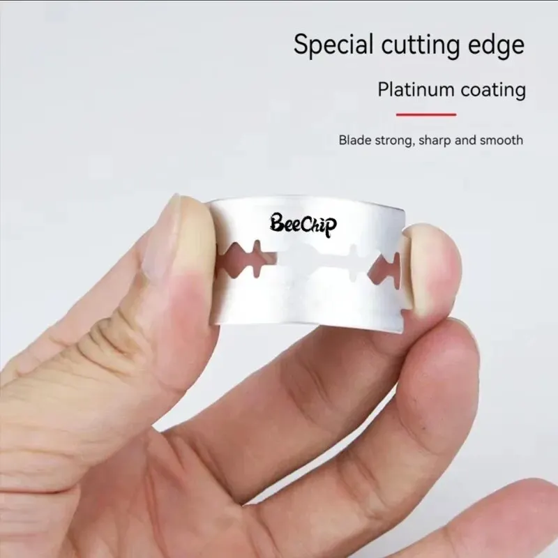 Брендовые стальные лезвия BeeChip Nerhua компактные портативные мужские для бритья