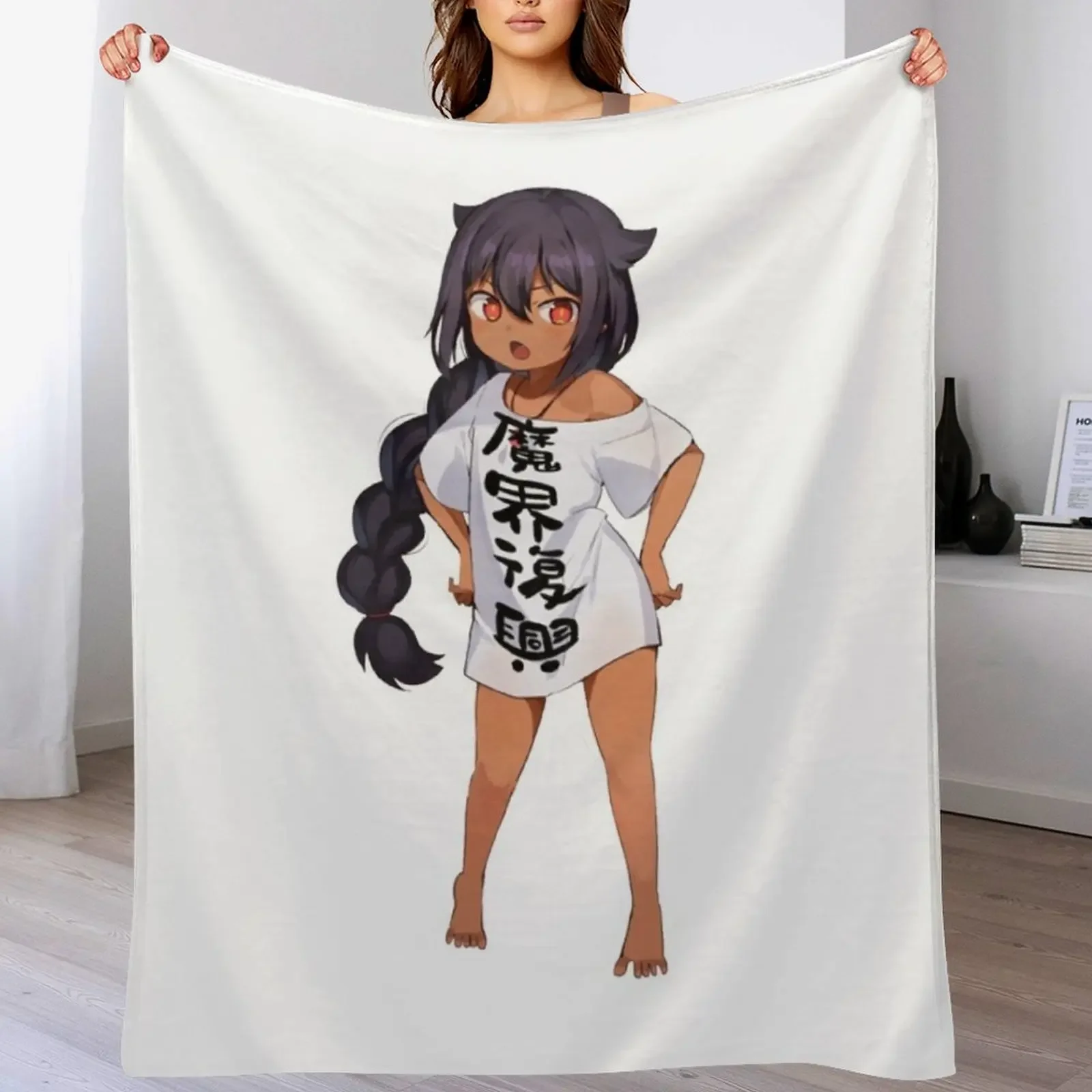 Jahy-sama плюшевый плед