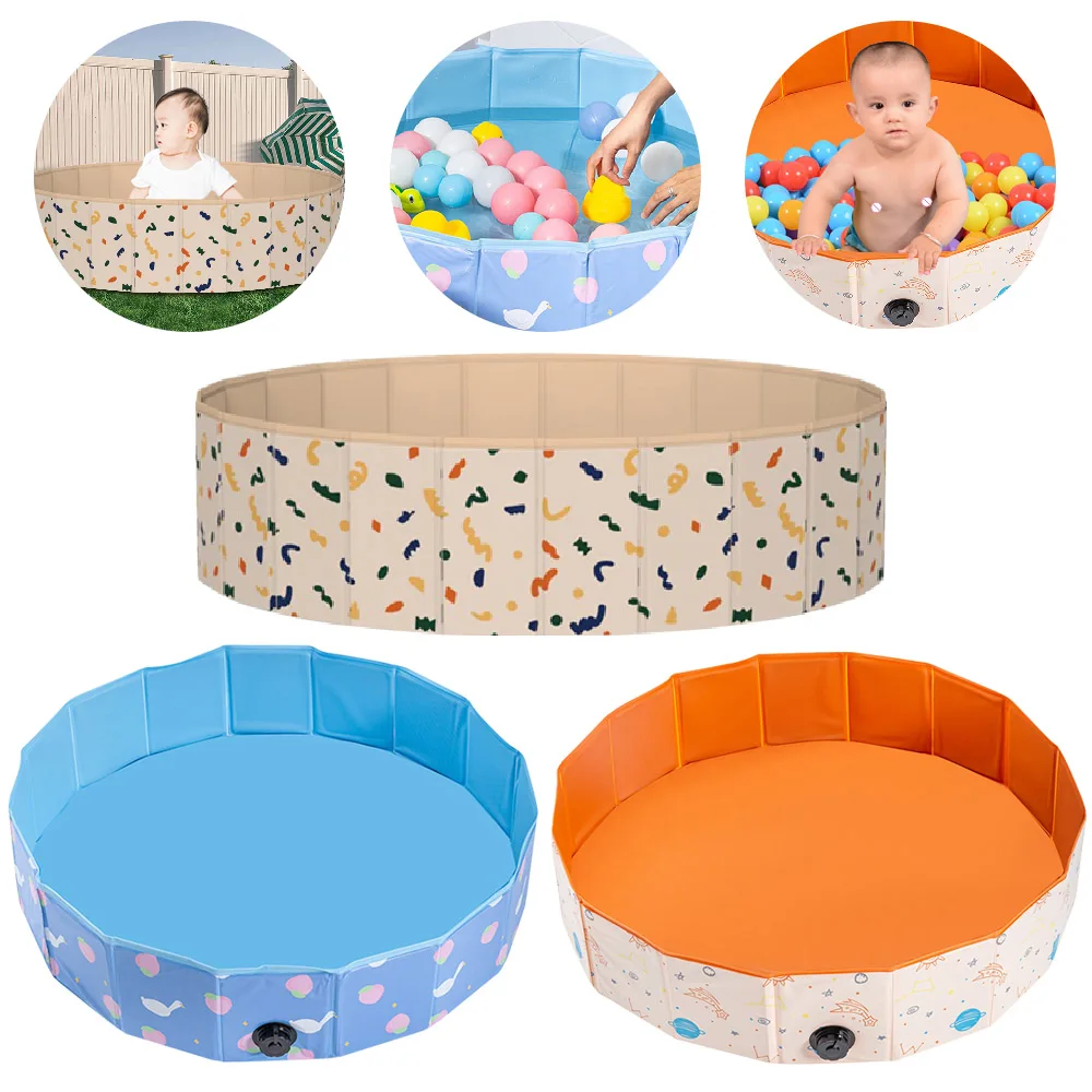 

Детский надувной бассейн, ванна для купания, детский домашний и наружный портативный бассейн для помещений, песочный бассейн, игровой бассе...
