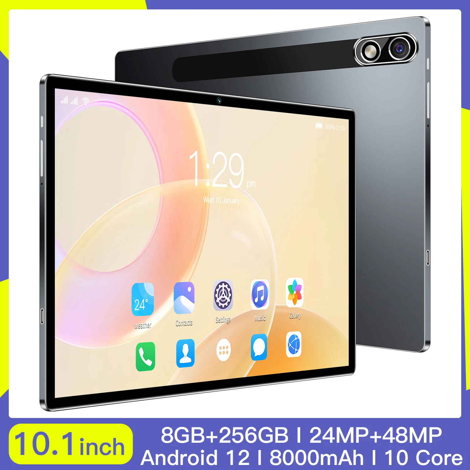 

Tab MA11 Xiaoxin Pad 2022 Inch WIFI 2K LCD Screen Snapdragon Octa Core 8GB 256GB Tablet Android 12