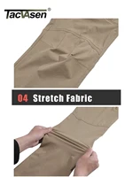 Брюки-Карго Tacvasen, легкие, дышат, водоотталкивающие, мембрана#2