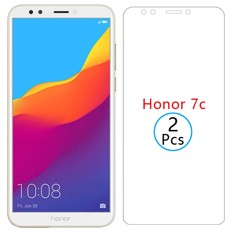 

Защитное закаленное стекло для honor 7c pro, защита экрана на honor 7c 7 c c7 7cpro, защитная пленка для телефона 5,99 5,7 honer onor honr