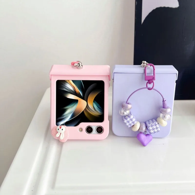 Подходит для Samsung Galaxy Z Flip3 4 чехол телефона складной экран мультфильм Любовь