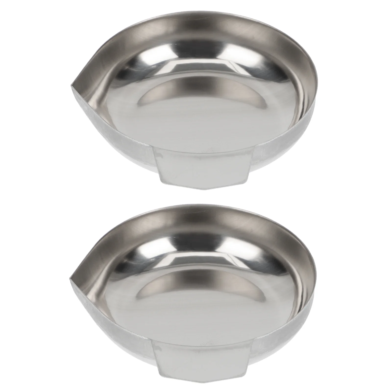 

Stainless Steel Weighing Pan Carat Scale Trays Kitchen Electronic Mini Rack Dish