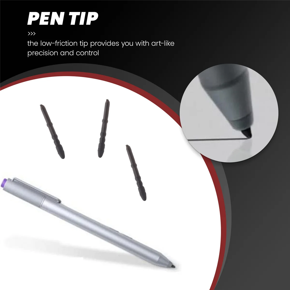 3 упаковки для Surface Pro сменные наконечники шт. сменный стержень контактный стилус