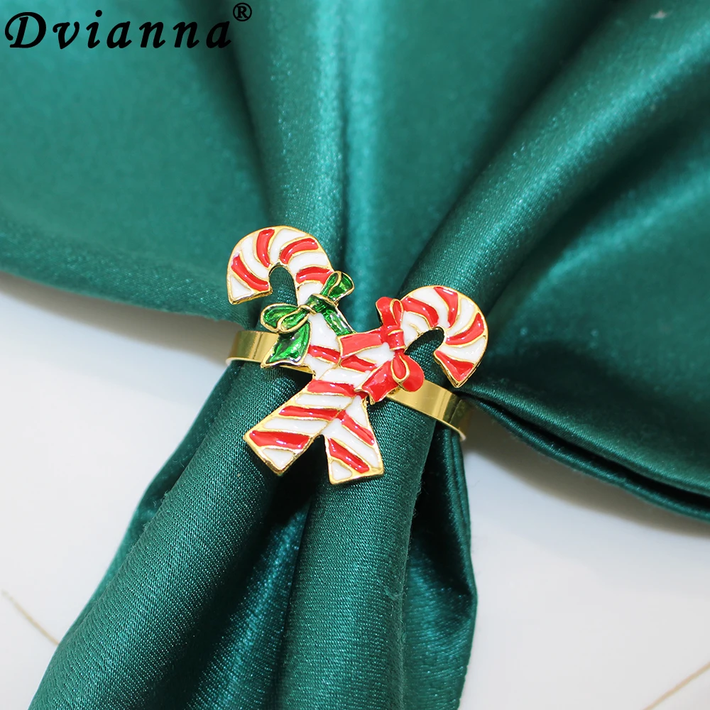 6 шт. кольца для салфеток в виде тростника