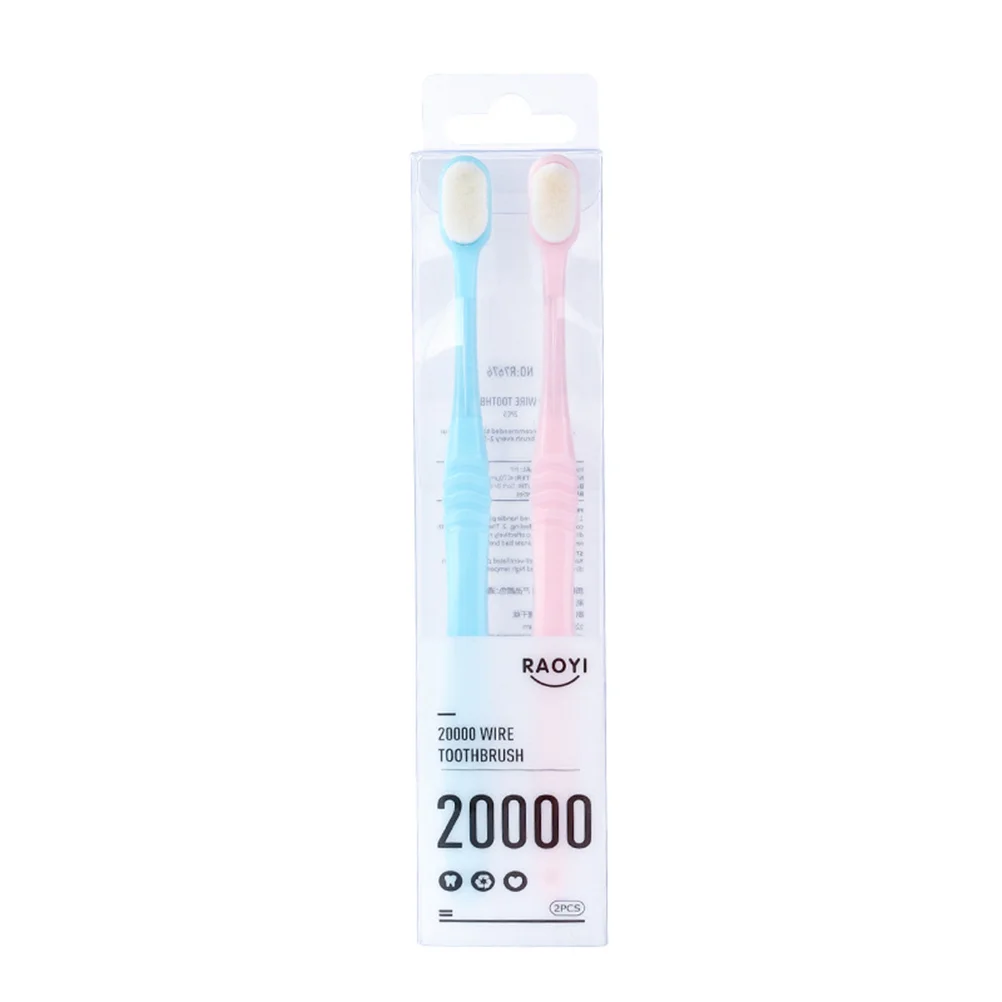 

2PCS Toothbrushes Sensitive Teeth Kids Toothbrush Natural