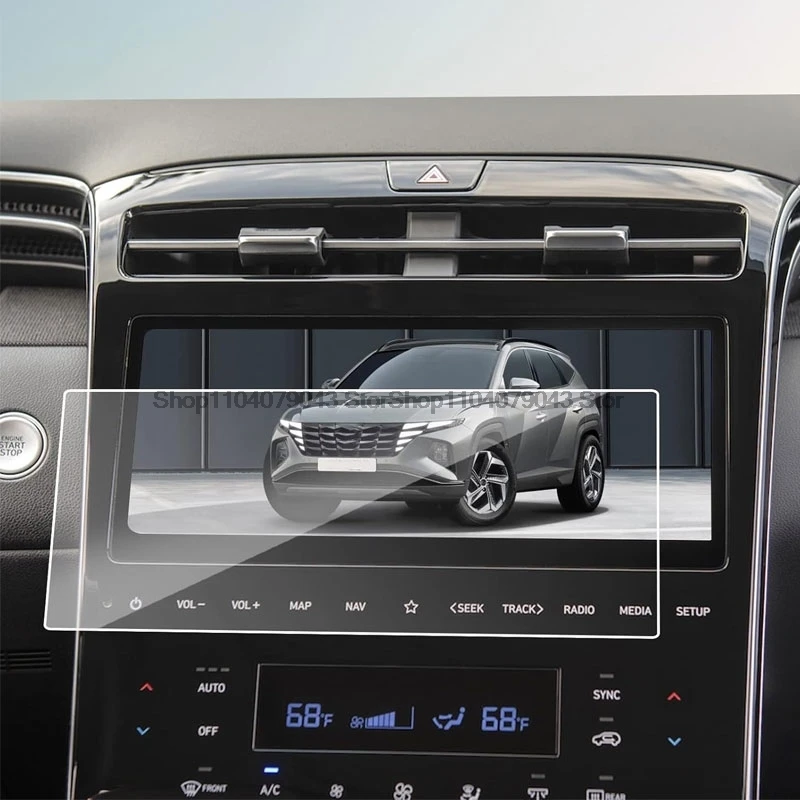

Защитная пленка из закаленного стекла для Hyundai Tucson NX4 2021-2023, 10,25 дюйма, 8-дюймовый GPS ЖК-навигатор, аксессуары для сенсорного экрана