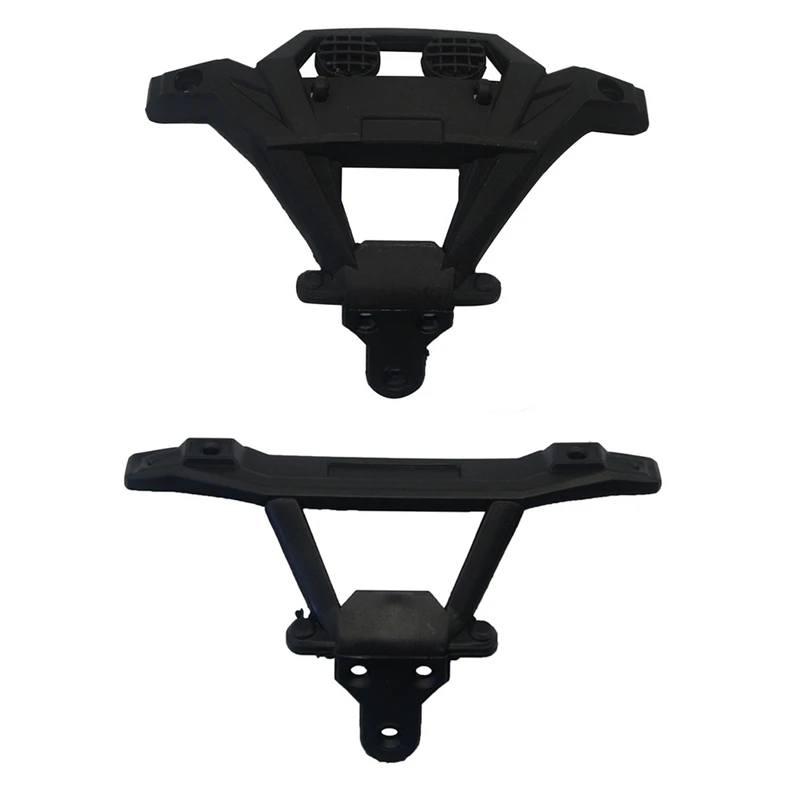 

2Pcs Front & Rear Bumper SJ05/06 For Xinlehong Hosim Q901 Q902 Q903 9130 9136 9137 1/16 RC Car Spare Parts Accessories