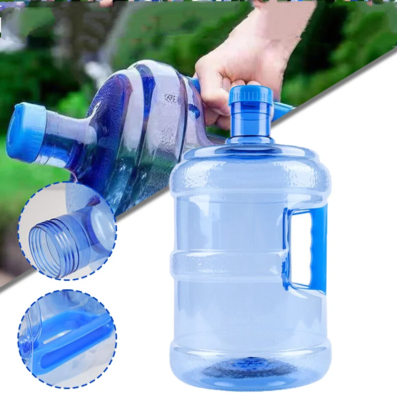 

5L/7.5L Large-capacity Outdoor Water Bottle Plastic Drinking Water Cup Portable Travel Camping Water Tank Mug Outdoor Gift Box