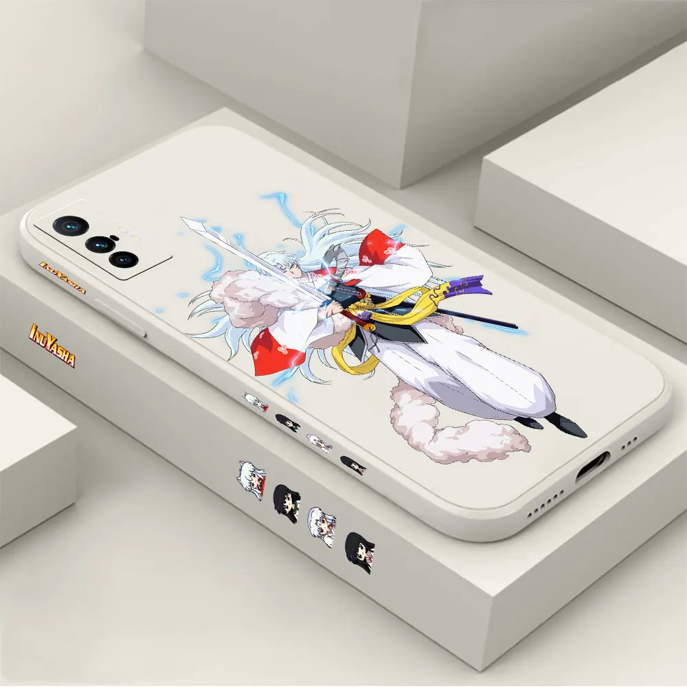 

I-Inuyasha Sesshoumaru Phone Case For VIVO X90 X80 X70 X60 X50 X30 X27 X23 X21S X21I X70T X60T X51 X21IA Pro Plus 5G Cases Cover