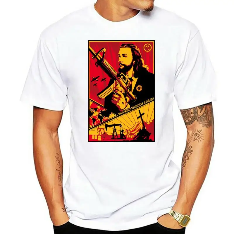 

WHAT WOULD REPUBLICAN JESUS DO MONEY POWER SICKNESS T Shirt