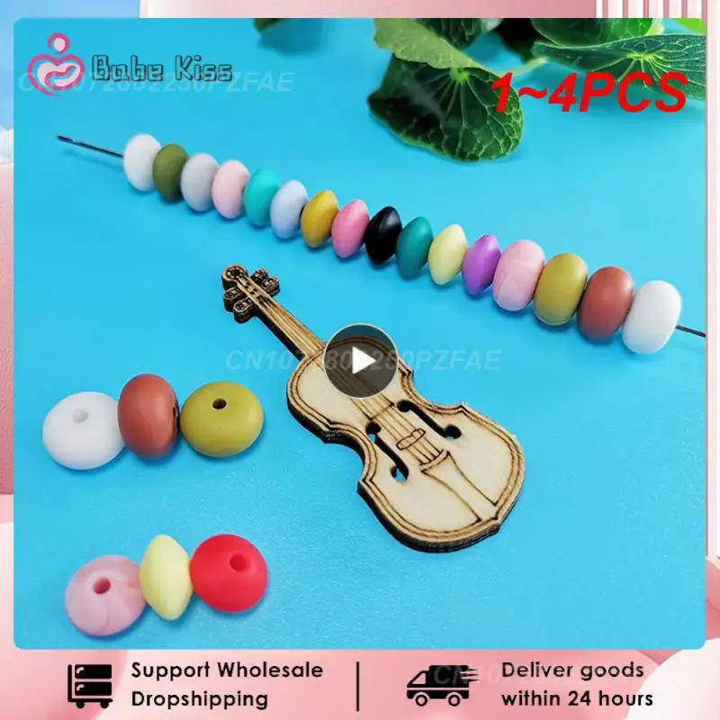 

Силиконовые бусины с жемчугом, 1-4 шт., 9 мм