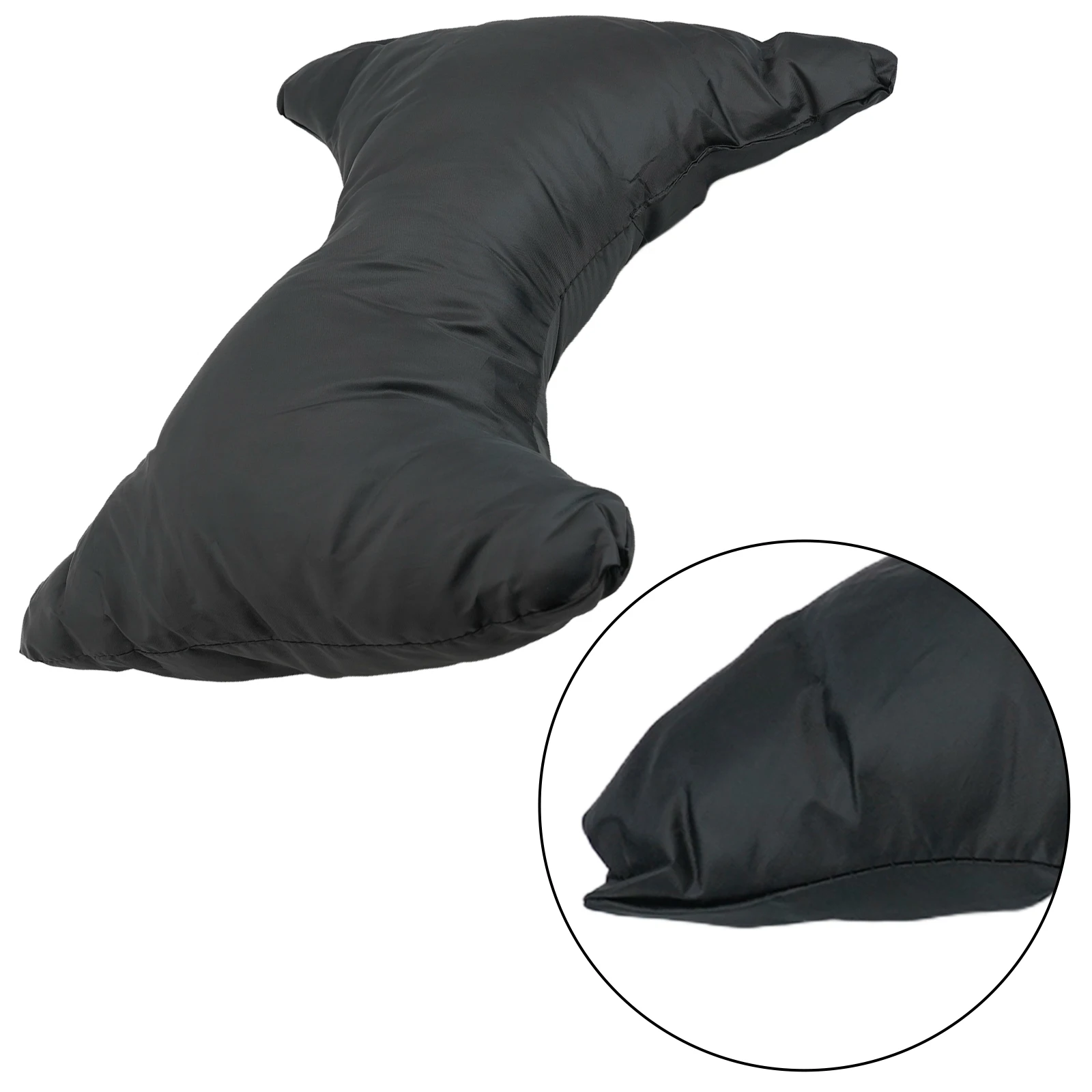 Kick Drum Black Overtones Bass Muffling Pad Черное углеродное волокно Двусторонний клейкий дизайн