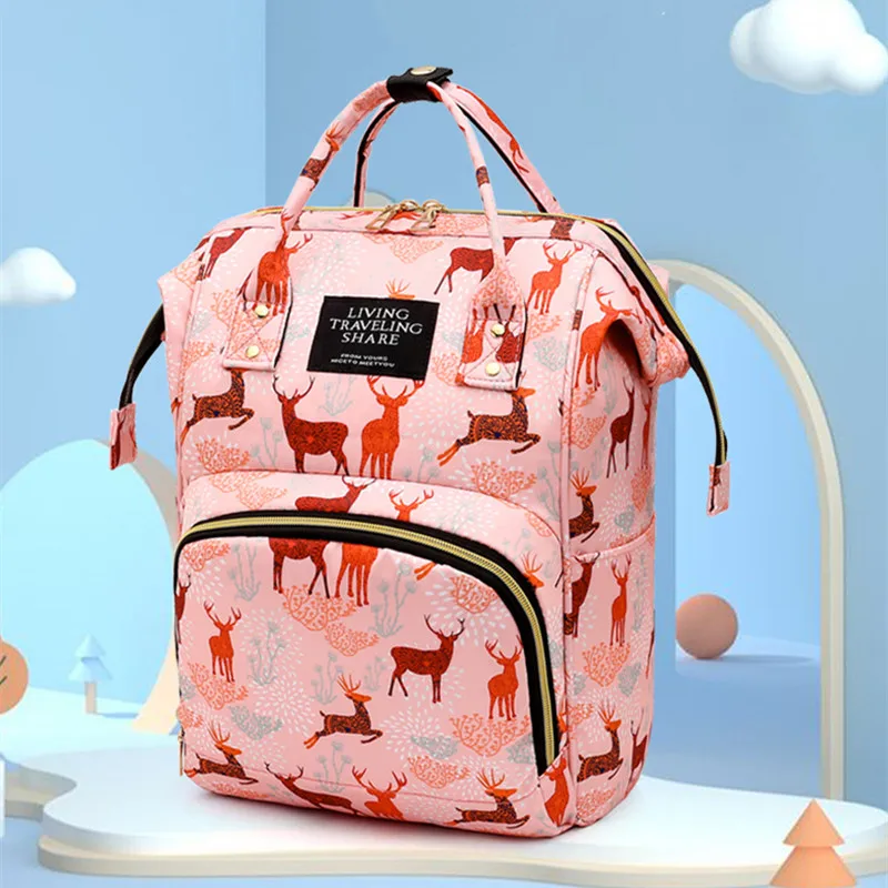 

Backpack for Women 2022 New High Quality Fashion Mummy Bag Large Capacity Oxford Cloth Casual Backpack Sac Luxe Femme