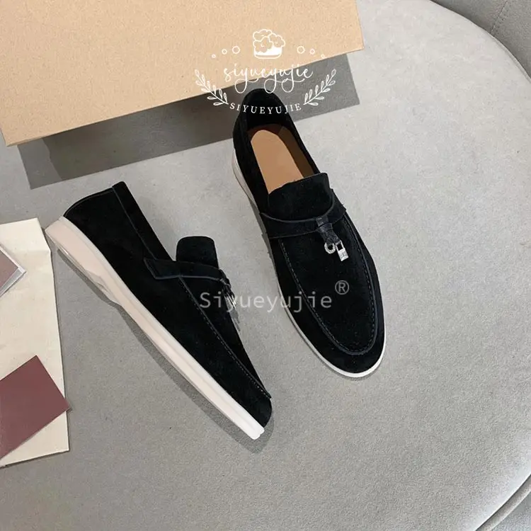 Women Shoes 2023 Spring Autumn Flats Shoes Soft Round Toe  Flat Slips Shoes Casual Flat Loafers