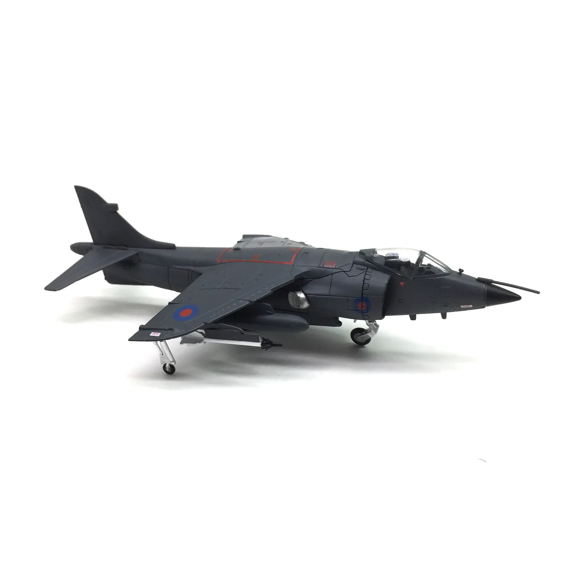 Масштаб 1:72 британский Harrier Jet вертикальный истребитель короткого действия модель