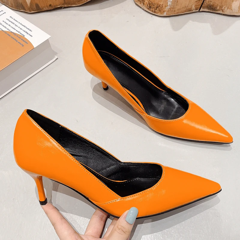 

2022 Ladies Roman Pointed Toe Women Thin Pumps Sexy High Heels Office Casual Outside Gladiator Sandals Fashion Female Shoes