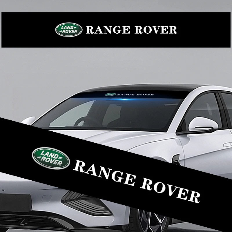 

Car Vinyl Front Rear Window Windshield Waterproof Stickers Decal For Land Rover Ranger Freelander Evoque Rover Sport Evoque L322